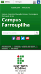 Mobile Screenshot of farroupilha.ifrs.edu.br