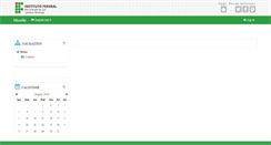 Desktop Screenshot of moodle.restinga.ifrs.edu.br
