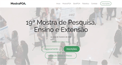 Desktop Screenshot of mostratec.poa.ifrs.edu.br