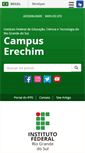 Mobile Screenshot of erechim.ifrs.edu.br