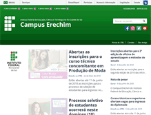 Tablet Screenshot of erechim.ifrs.edu.br